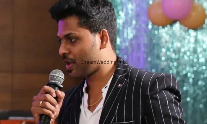 Emcee Jeevan Shetty