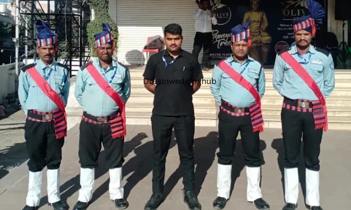 Blue caps Total Security services